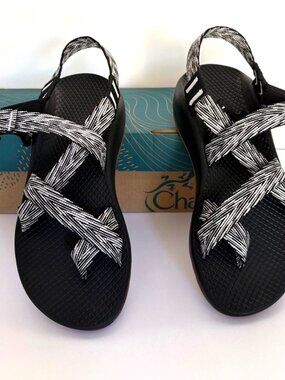 Chaco Z2 Sandals Black Outdoor Summer Sandals Women Size 6